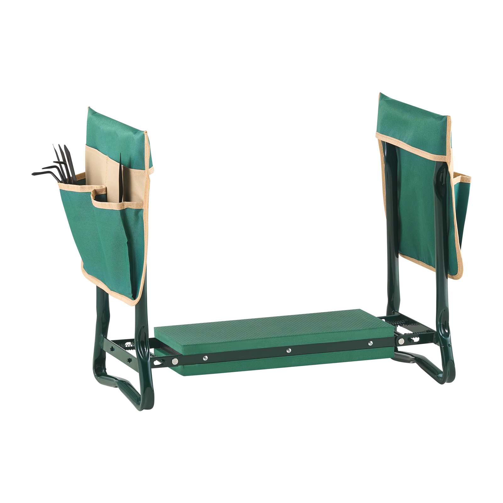 Garden Kneeler And Seat 6" EVA Pad Folding Garden Stool Heavy Duty Garden Bench_maomaolike.com